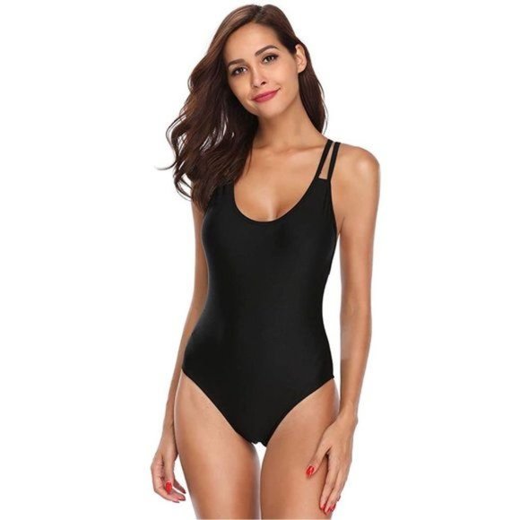 MARINAVIDA Strappy Back One Piece Swimsuit M - Picture 2 of 7